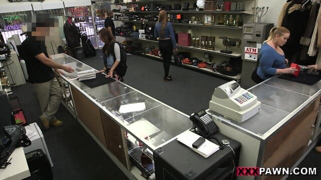 College Student Banged In My Pawn Shop! - XXX Pawn