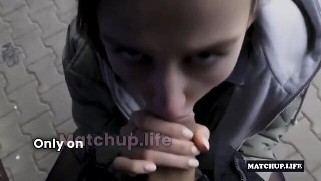 Train Station Smoker Gets Fucked - Jessica Night