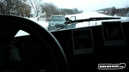 Mike Big Dick e13: Afro Babe saved from cold blizzard!