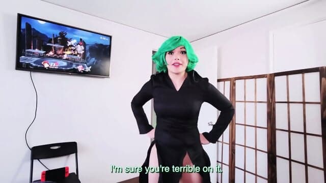 Sweet Darling - Tatsumaki Cosplay gangbang