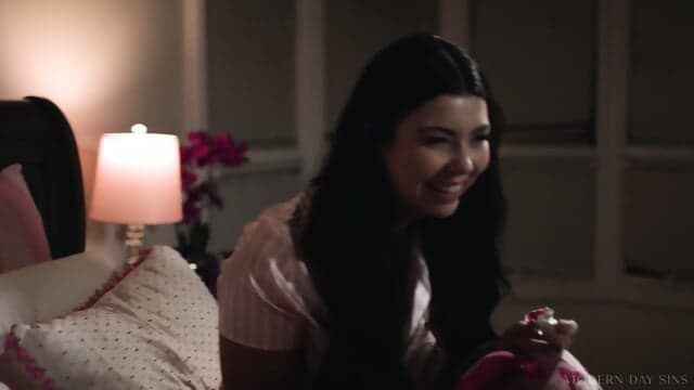 Spying On Slumber Party - Gizelle Blanco red