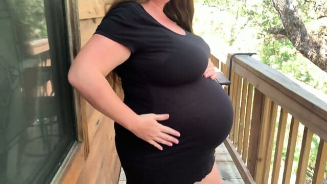 Pregnant Body Show Off – Your Girl Sam