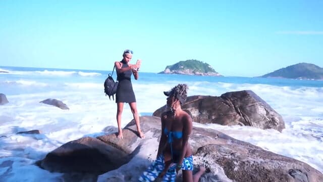 Beautiful Mih Ninfetinha Ebony Brazilian Cute Latina Petite Girl With Juicy Ass And Tits Public DAP 👄🍑💦