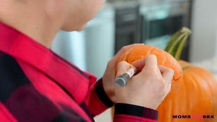 Sexy Hot 🔥🥵 MYLF Thicker Curvier Stepmom ❤️ Pull Your Dick Out Of The My Pumpkin Massive Cumshort On Big Tities 💦😍 (Whitney Oc)