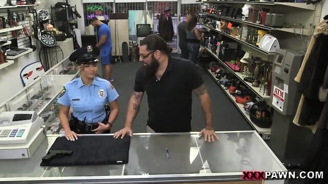 Xxx pawn - police, big dick